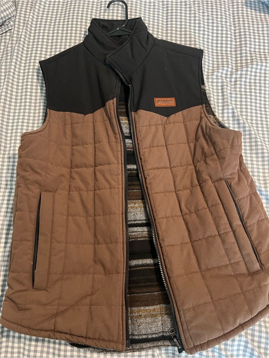 Cinch Other - Cinch Brown reversible Quilted winter Vest
